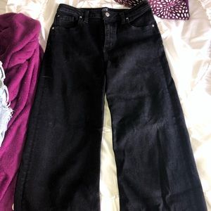 High wasted wide leg jeans BDG